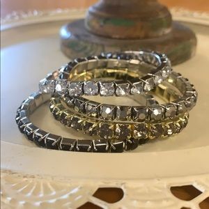4 diamond bracelets